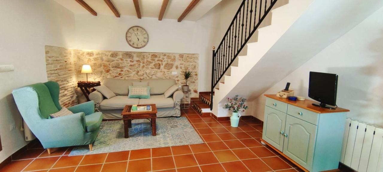 Masia De San Juan Casa Numero 1 En Castillo Con Piscina Y Aire Acondicionado Segorbe Bagian luar foto