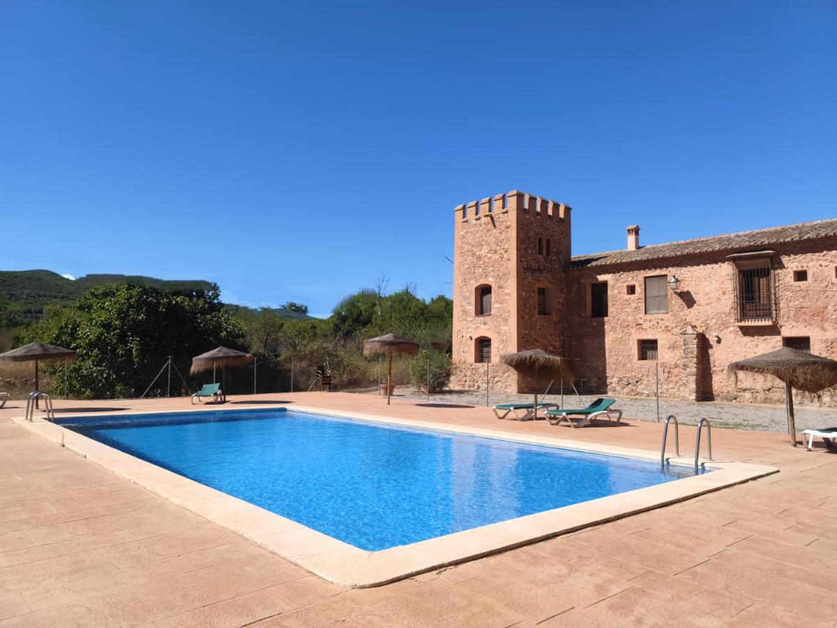 Masia De San Juan Casa Numero 1 En Castillo Con Piscina Y Aire Acondicionado Segorbe Bagian luar foto