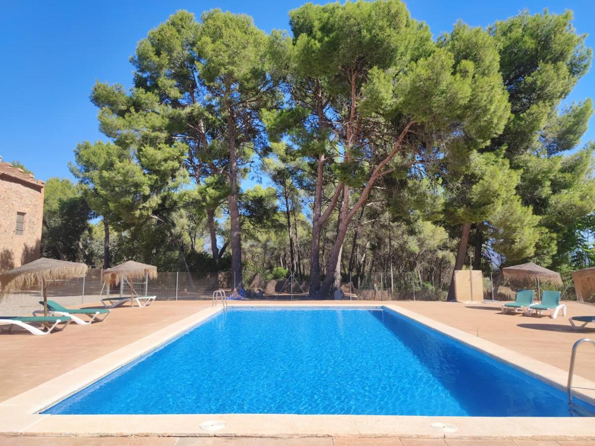 Masia De San Juan Casa Numero 1 En Castillo Con Piscina Y Aire Acondicionado Segorbe Bagian luar foto